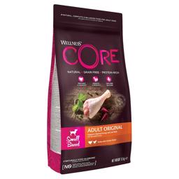 Wellness Core Vuxen Original torrfoder för små hundar Kyckling och kalkon